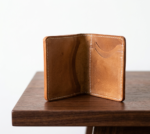 ODE D’ORO Heritage Card Holder-Warm Tan
