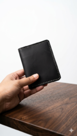ODE D’ORO Heritage Card Holder- BLACK - Image 2